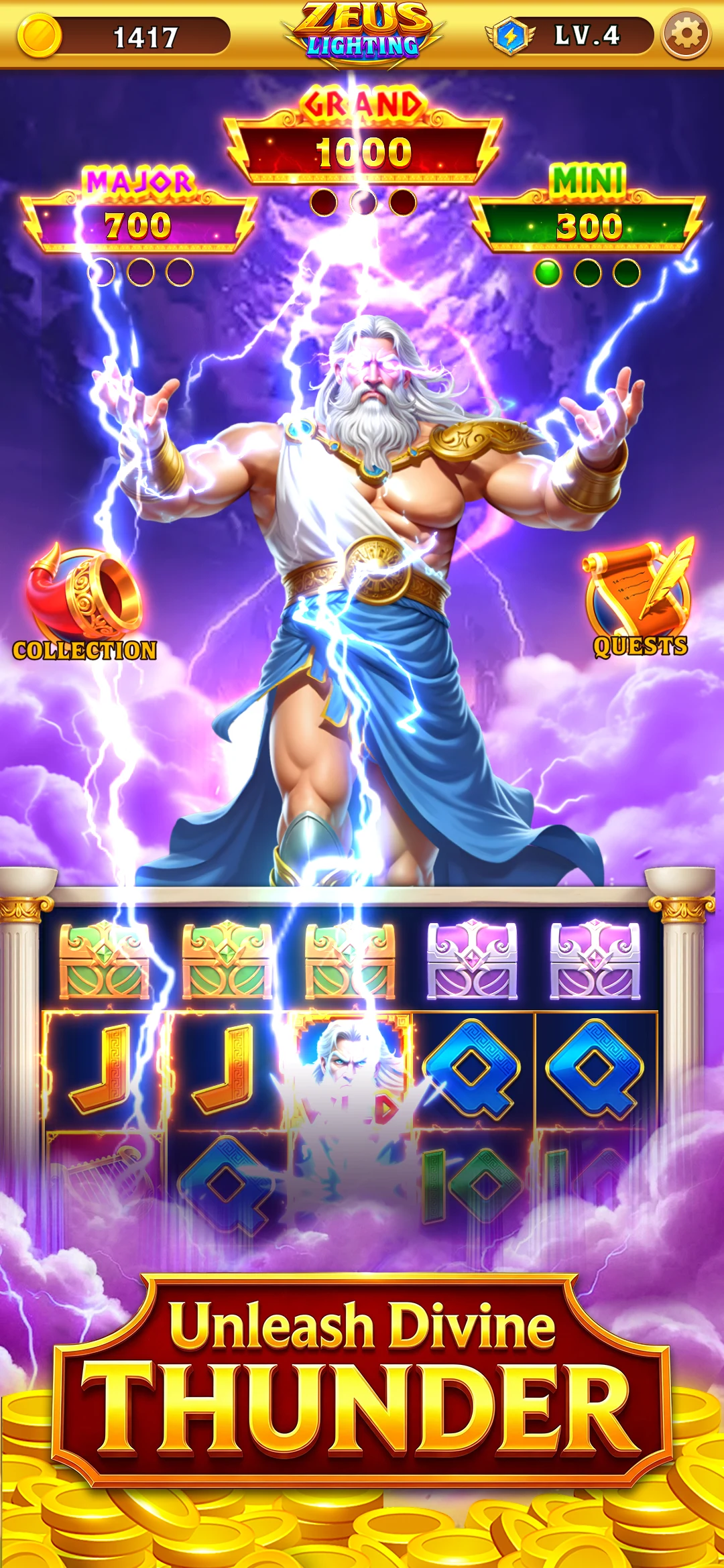 Zeus Lightning: Thunder Rise screenshot